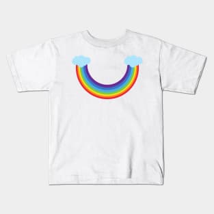 Smiling Rainbow Happy Smile Kids T-Shirt